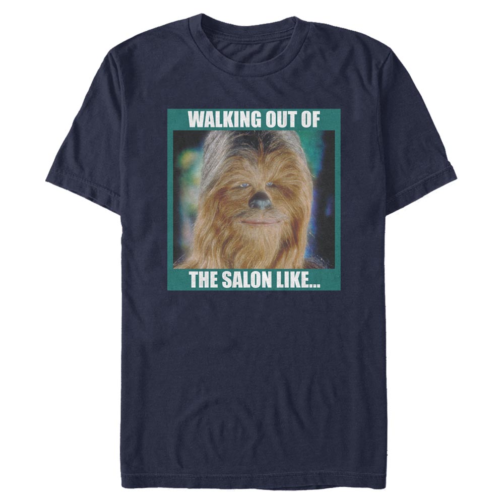 Star Wars - Chewbacca Walking Out The Salon - Homme T-shirt