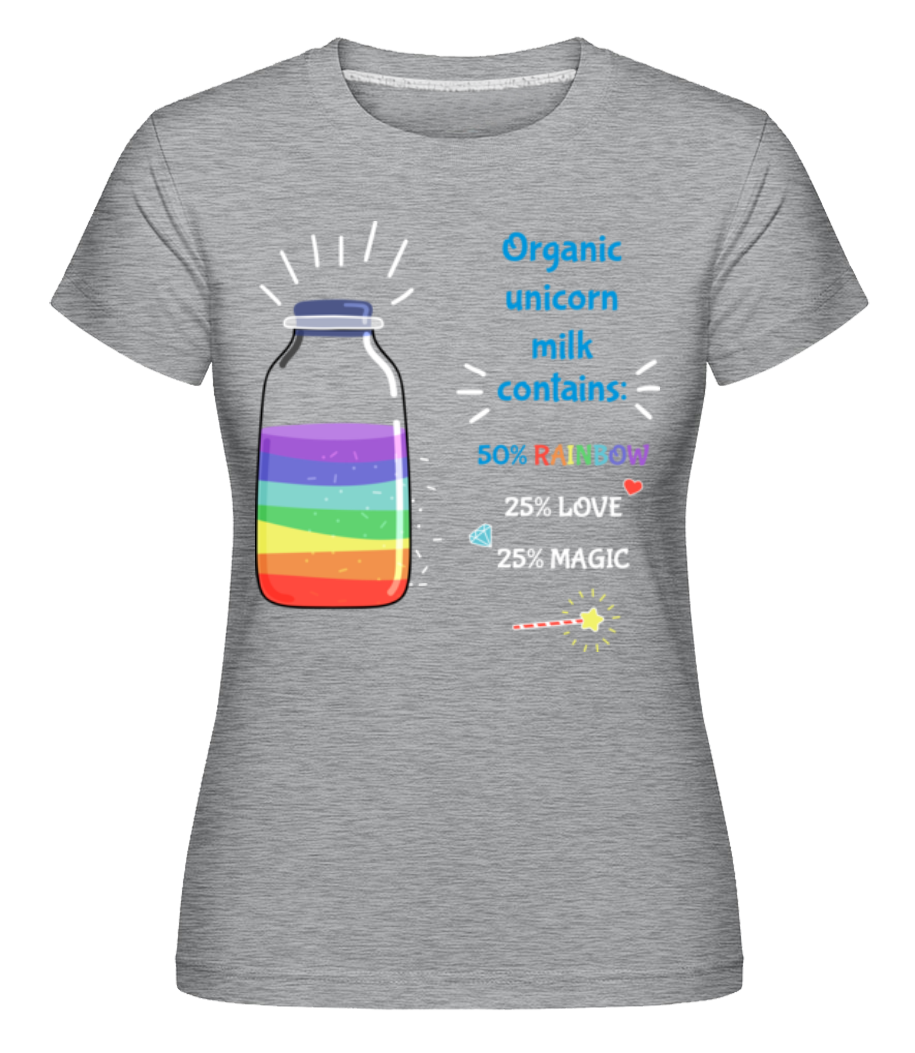 Organic Unicorn Milk ·  T-shirt Shirtinator femme