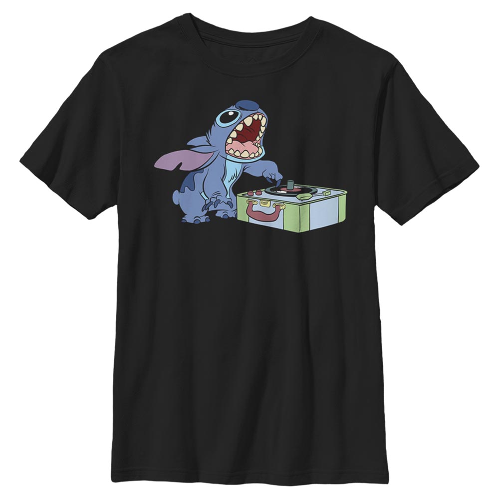 Disney - Lilo & Stitch - Stitch DJ - Enfant T-shirt
