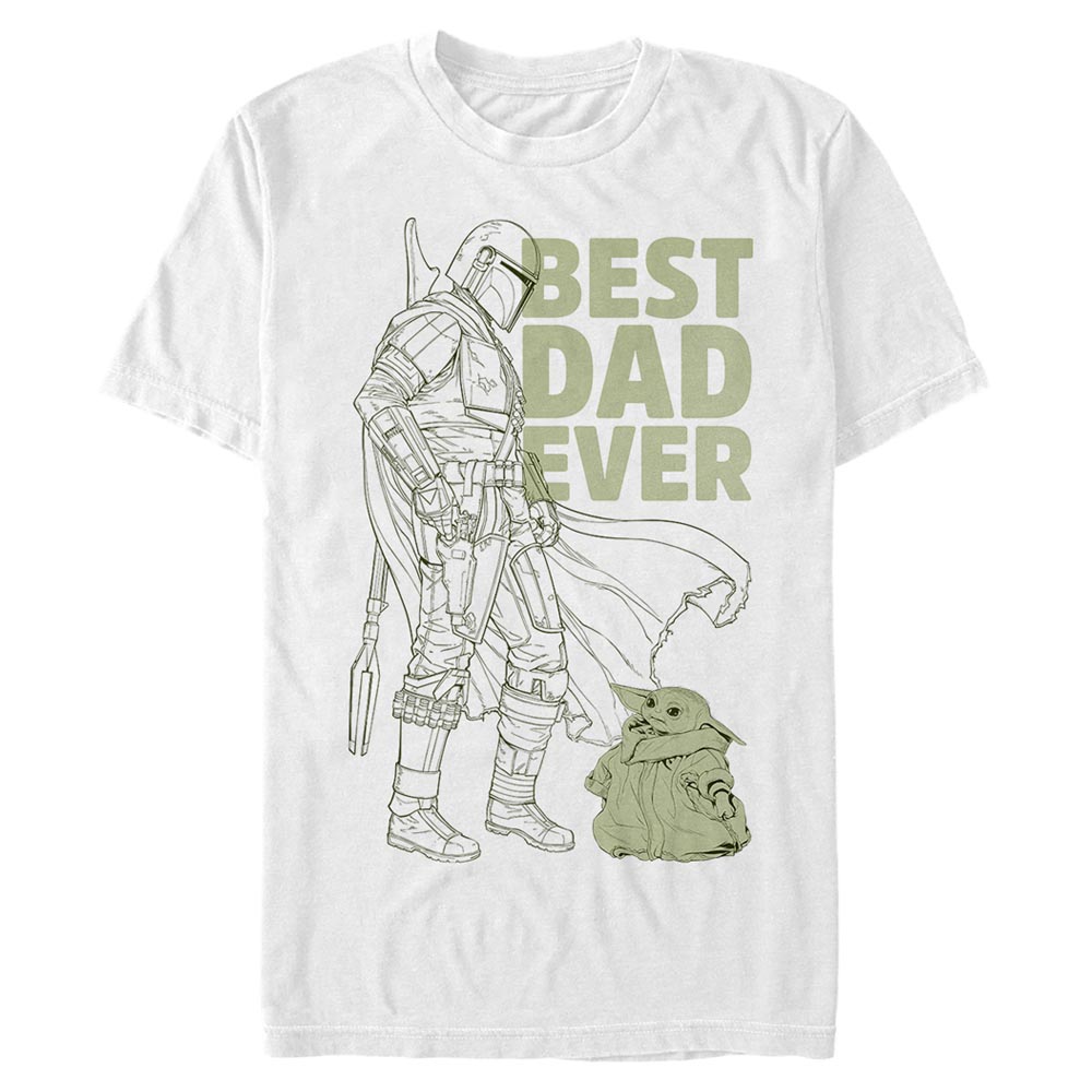 Star Wars - The Mandalorian - Mando et l'Enfant Best Guardian - Father's Day - Homme T-shirt