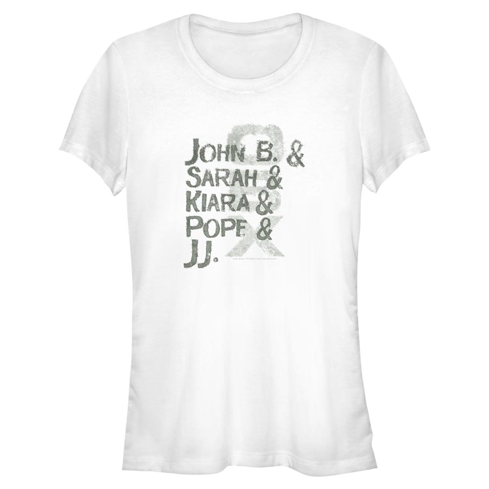 Netflix - Outer Banks - Photo de groupe Name Stack - Femme T-shirt