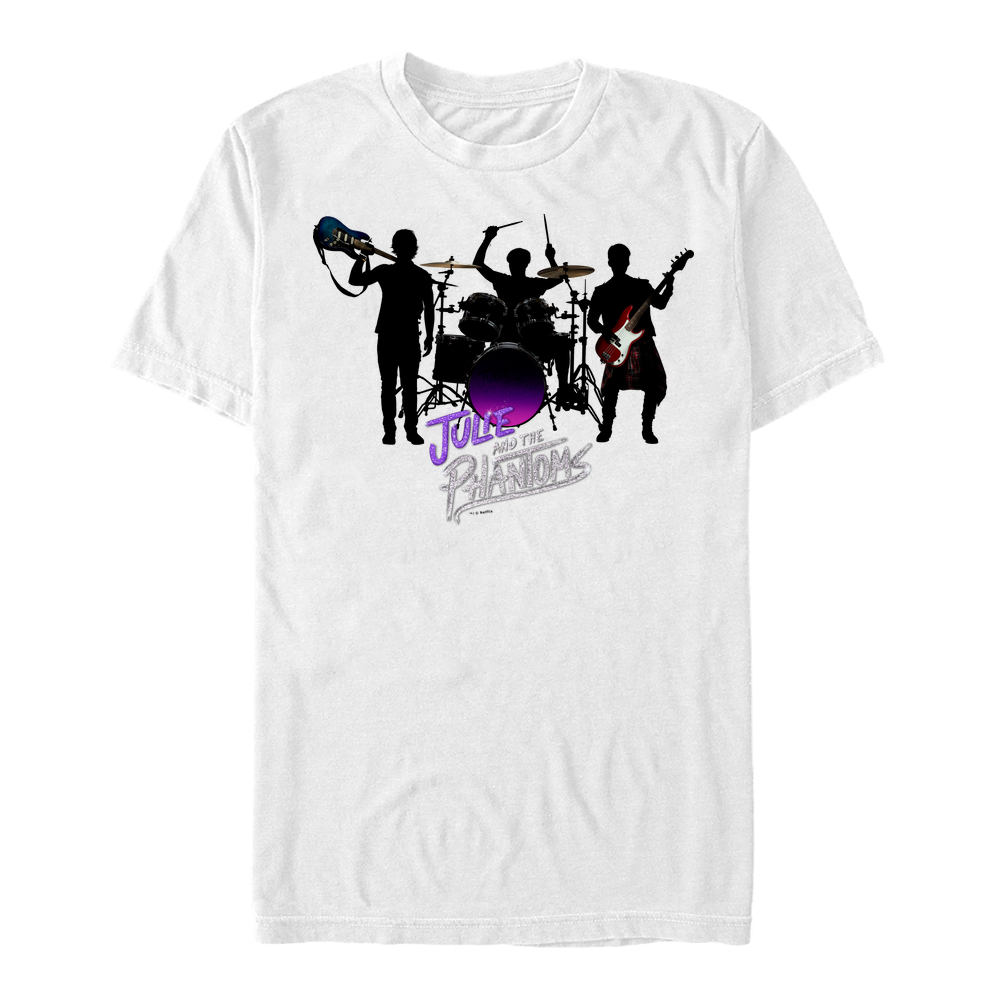 Netflix - Julie And The Phantoms - Skupina Band Rocks - Homme T-shirt - Blanc - Devant