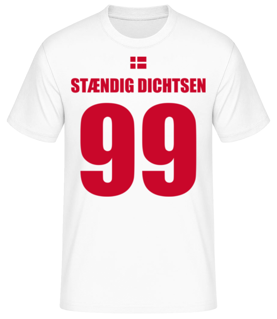 Dänemark Fußball Trikot Stændig Dichtsen · Männer Basic T-Shirt