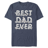 Disney Classics - 101 Dalmatians - Skupina Pongo Best Dad Ever - Father's Day - Men's T-Shirt - Heather navy - Front