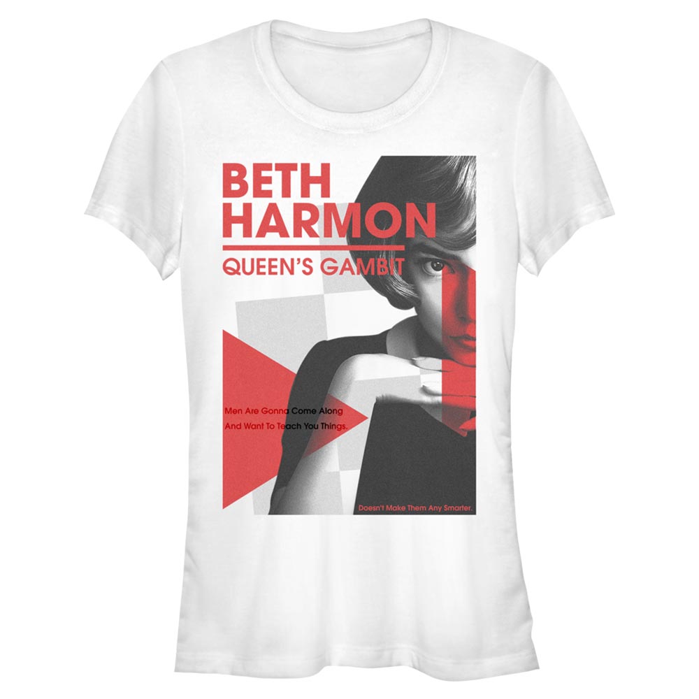 Netflix - Le jeu de la dame - Beth Harmon Beth Constructivist - Femme T-shirt