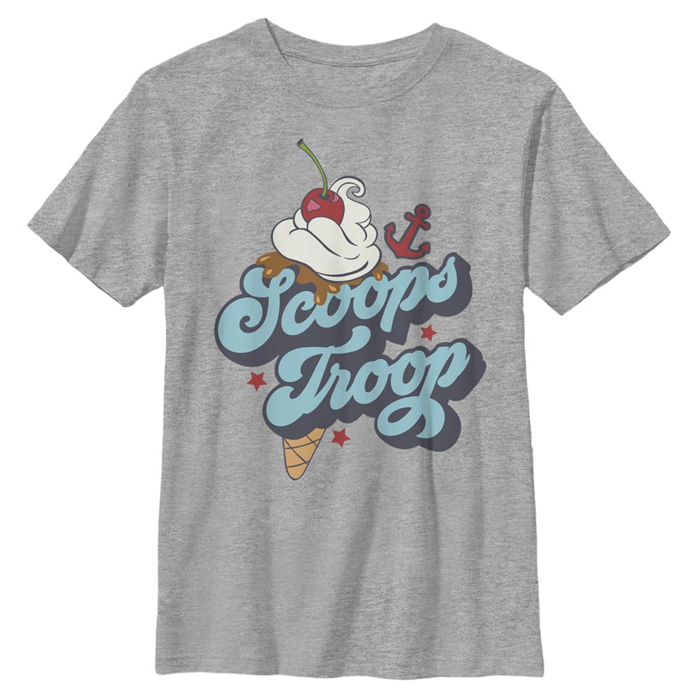 Netflix - Stranger Things - Logo Scoops Troops - Enfant T-shirt