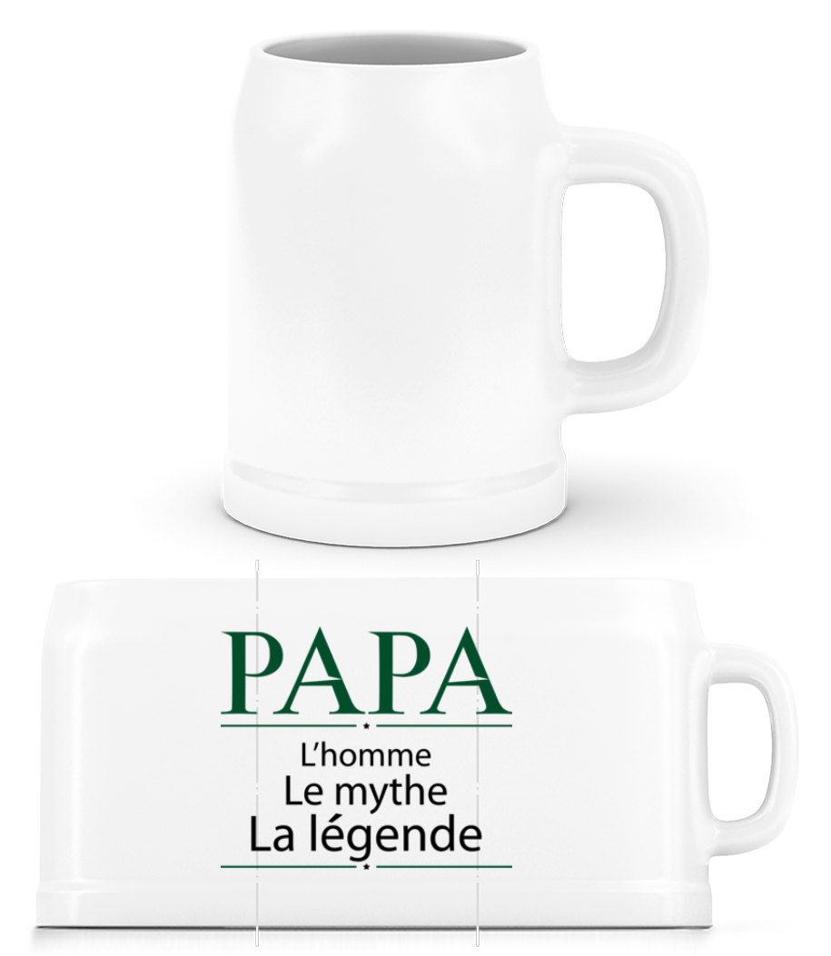 Papa La Légende · Chope de bière