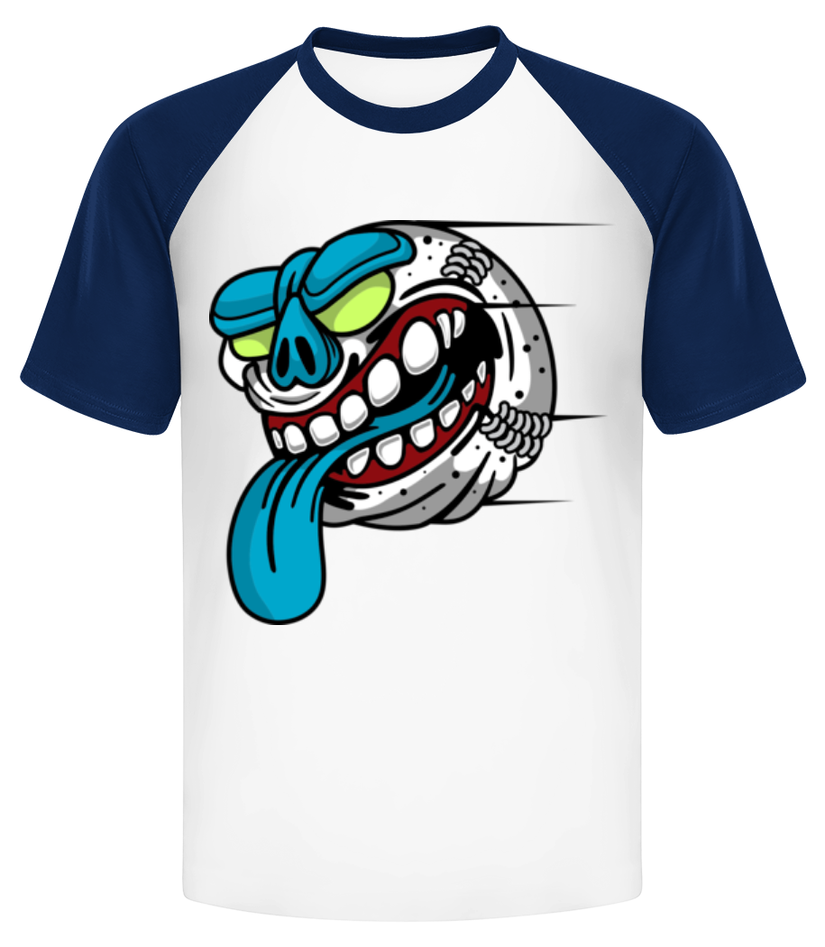 Blanc / Bleu Marine