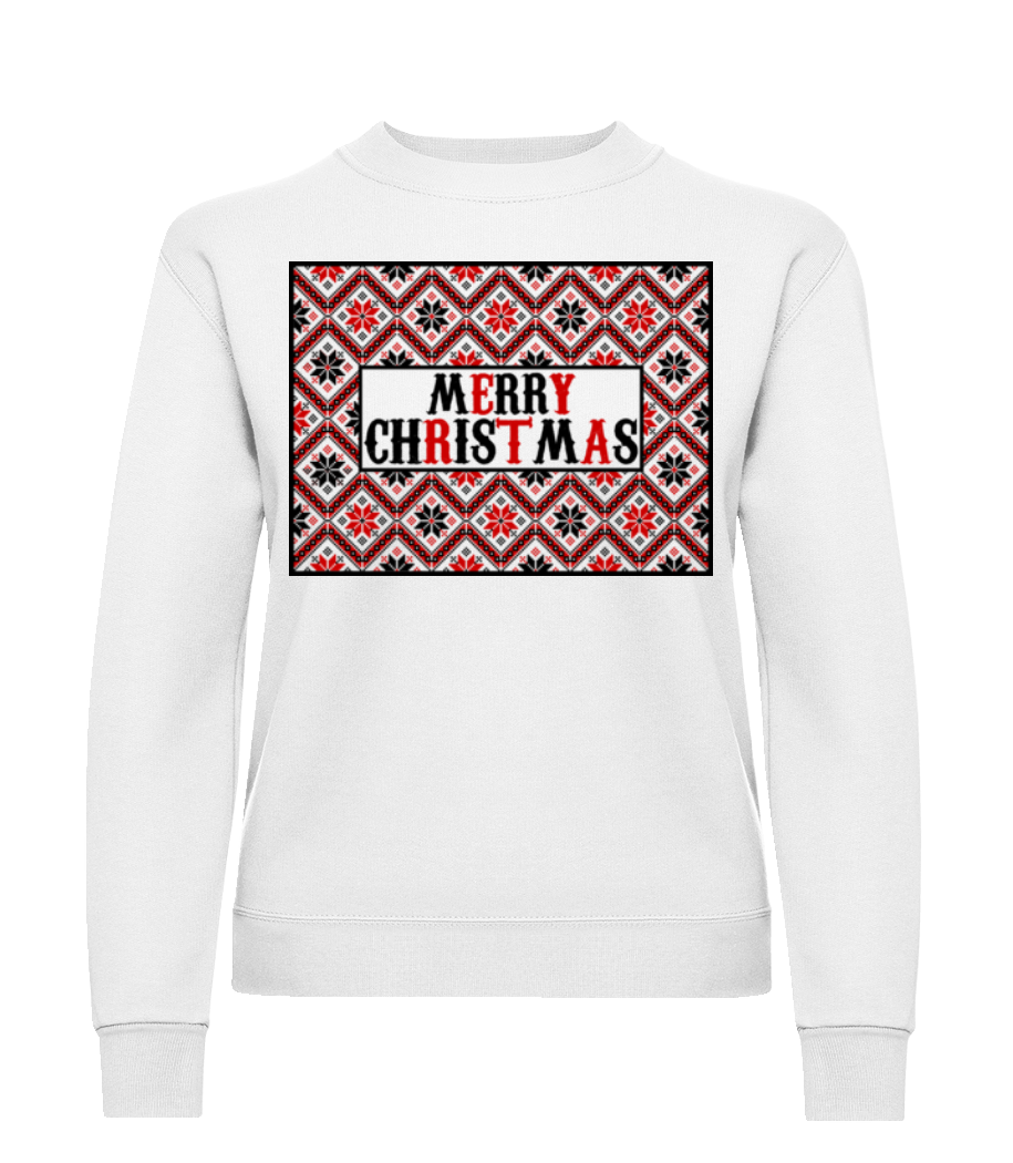 Ugly Merry Christmas · Sweatshirt Femme