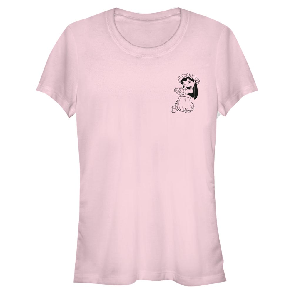 Disney Classics - Lilo & Stitch - Lilo Vintage Lined - Femme T-shirt