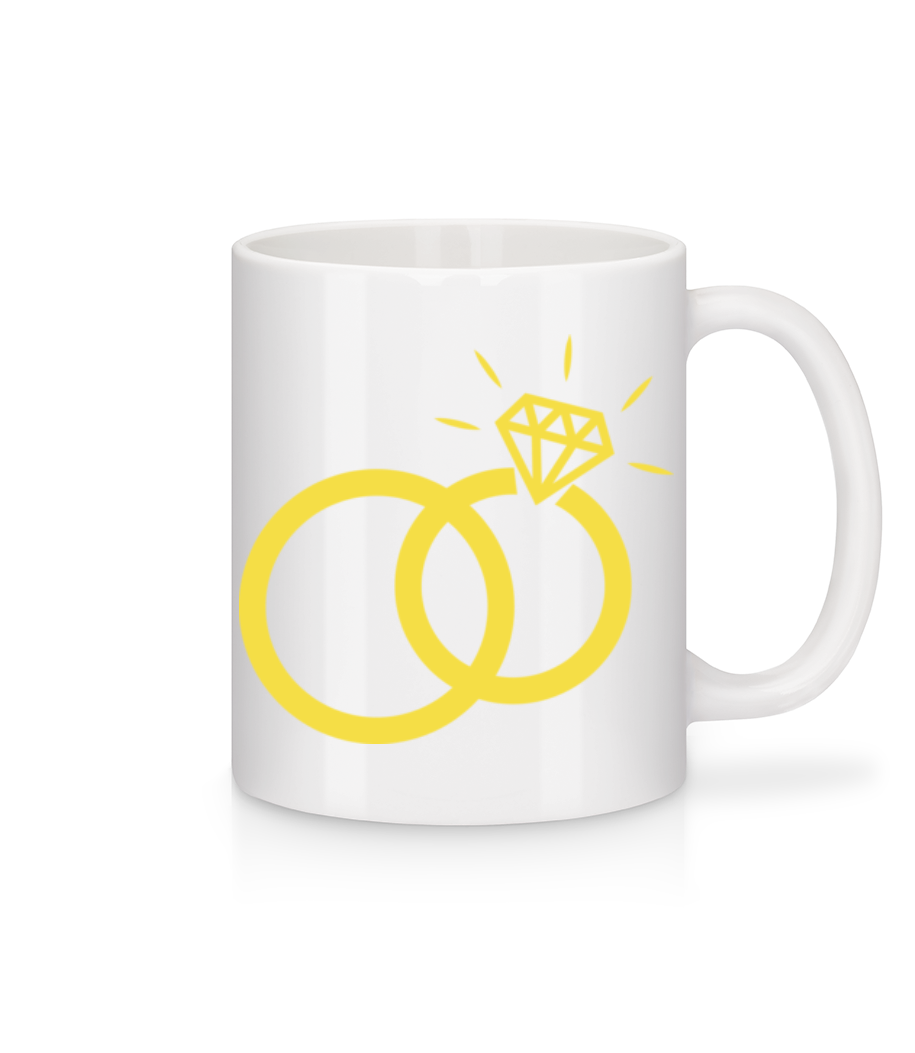 Alliances · Mug en céramique blanc