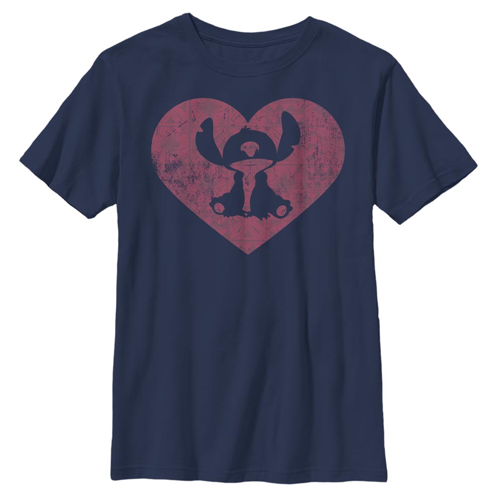 Disney Classics - Lilo & Stitch - Stitch Heart - Enfant T-shirt