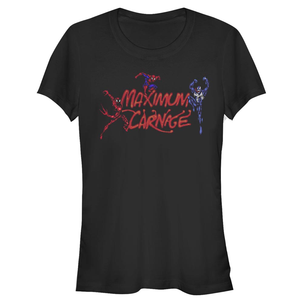 Marvel - Spider-Man - Photo de groupe Maximum Carnage Title Screen - Femme T-shirt