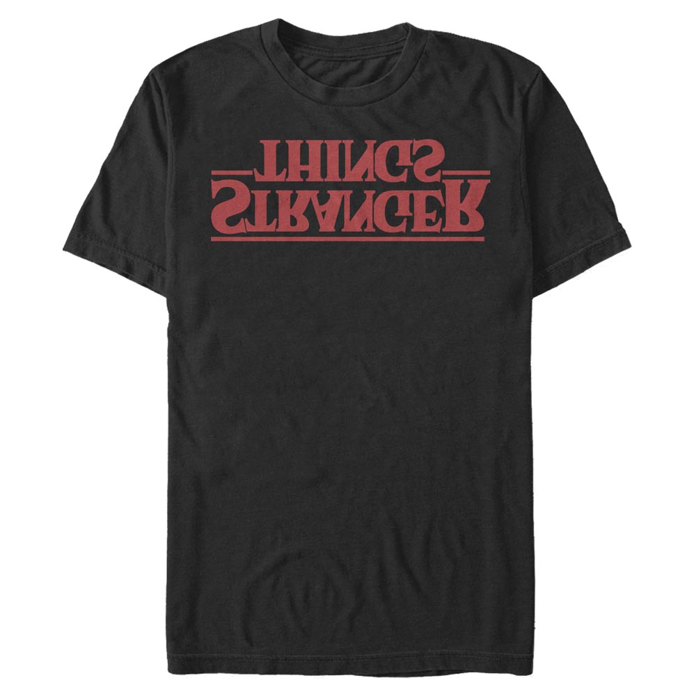 Netflix - Stranger Things - Logo Stranger Upside Down - Homme T-shirt