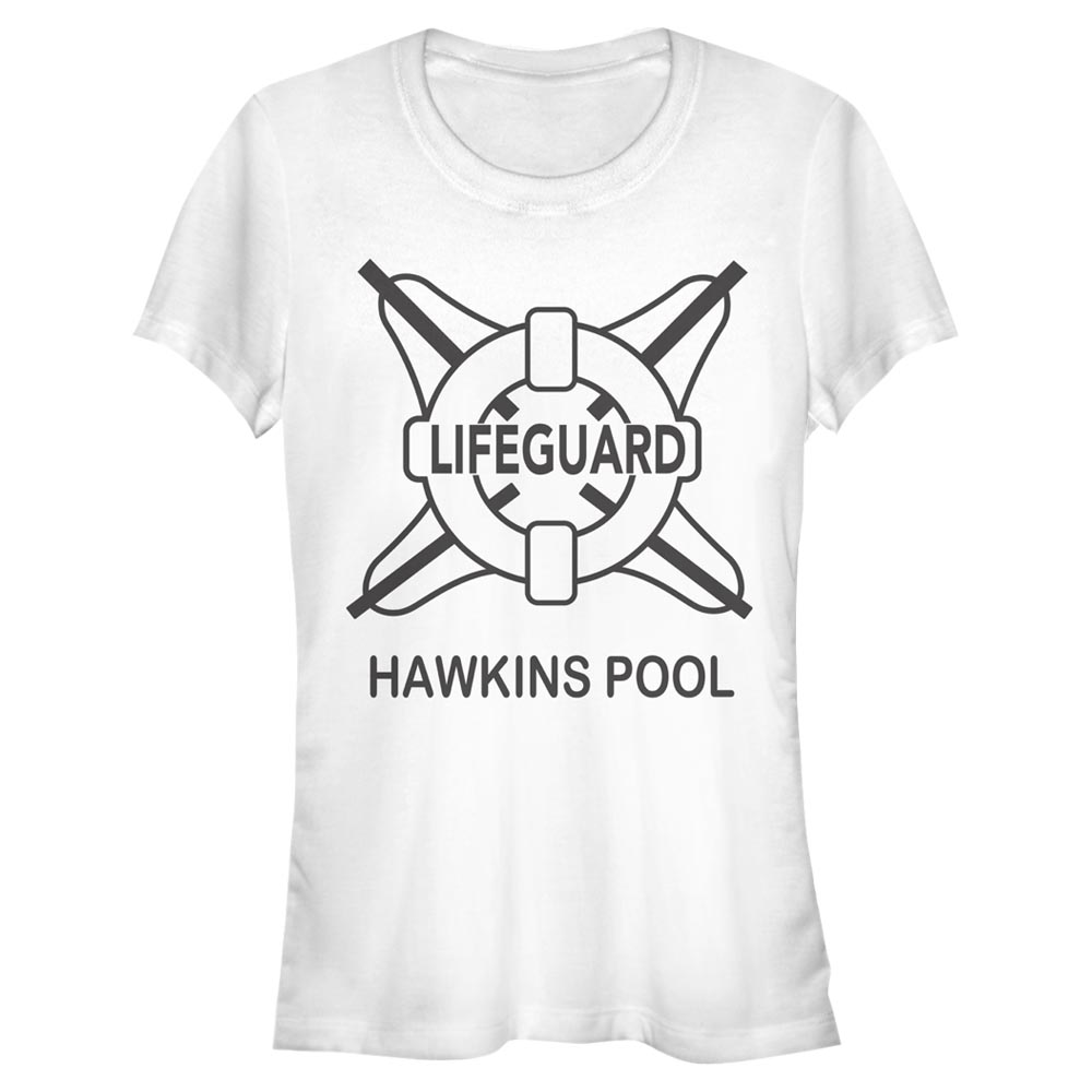 Netflix - Stranger Things - Hawkins Pool Lifeguard - Femme T-shirt
