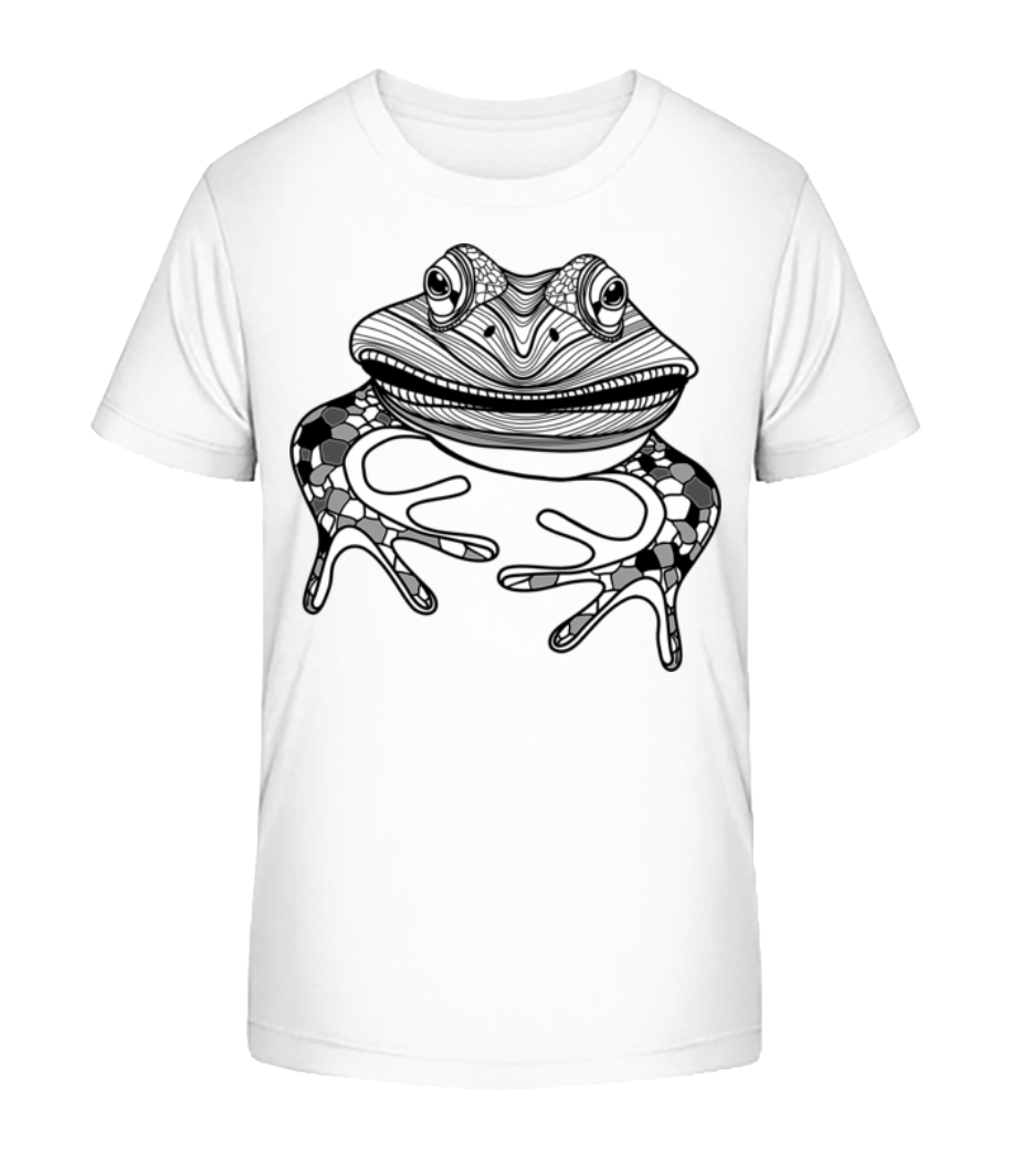 Frog Outline Drawing · T-shirt bio Enfant Stanley Stella 2.0