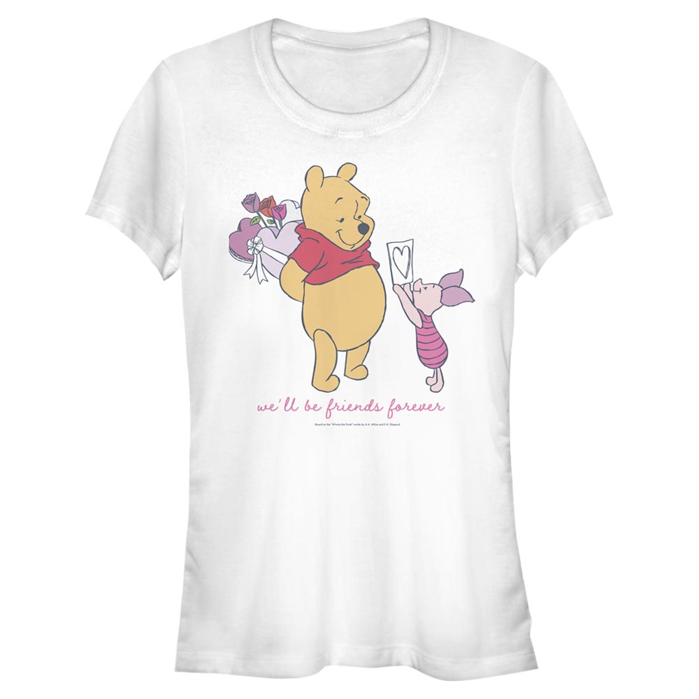Disney - Winnie l'ourson - Tigrou et Porcinet Friends Forever - Femme T-shirt