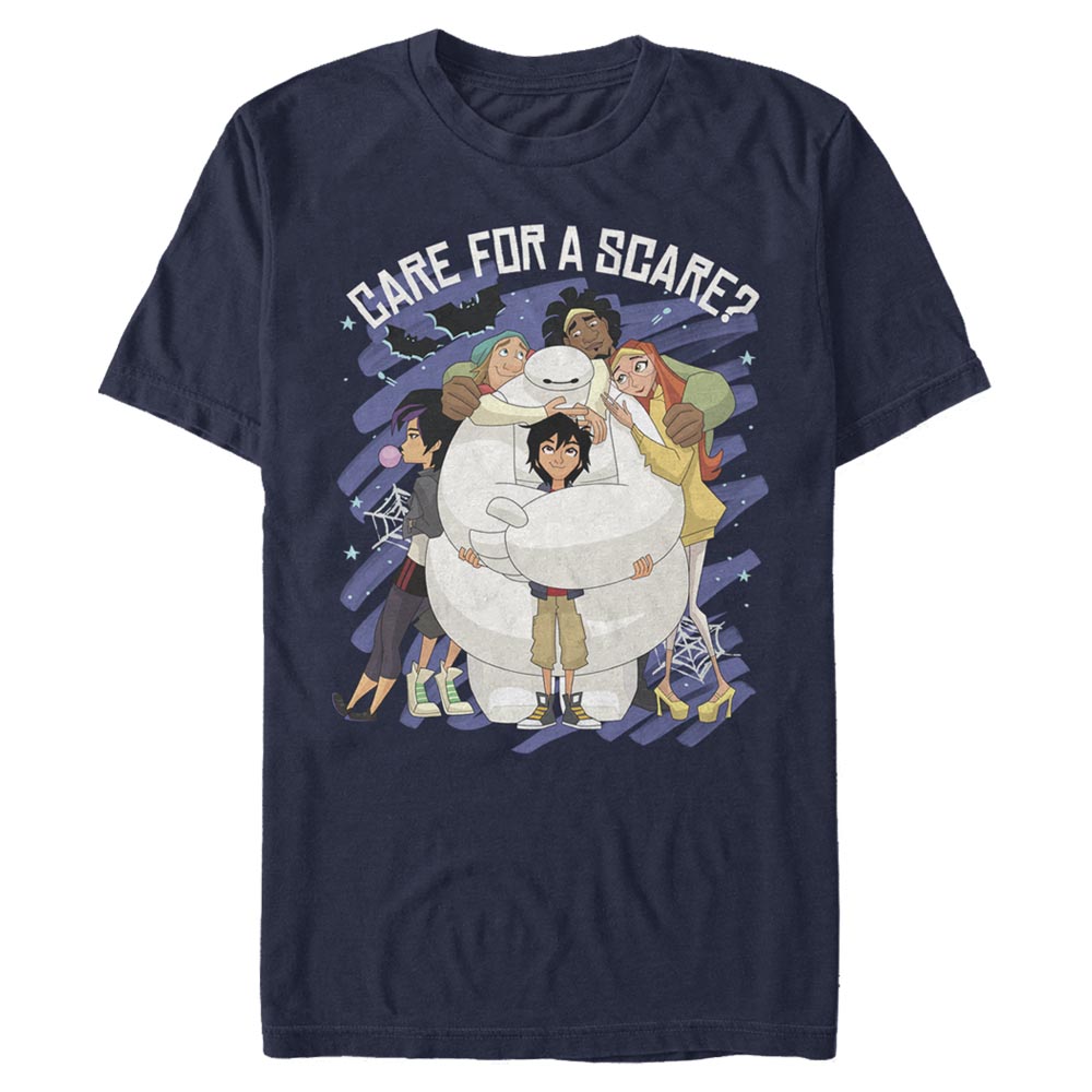Disney - Les Nouveaux Héros - Photo de groupe Scare Baymax - Homme T-shirt