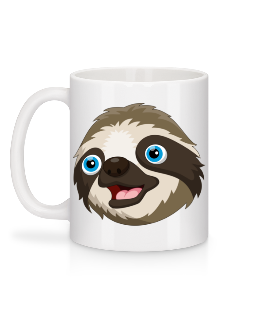Indolence Doux - Mug en céramique blanc - Blanc - Derrière