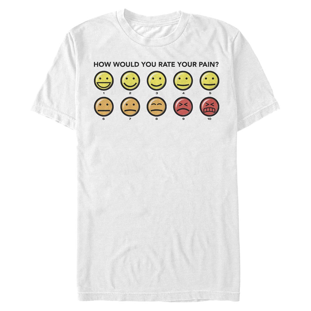 Disney - Les Nouveaux Héros - Texte Pain Rating - Homme T-shirt