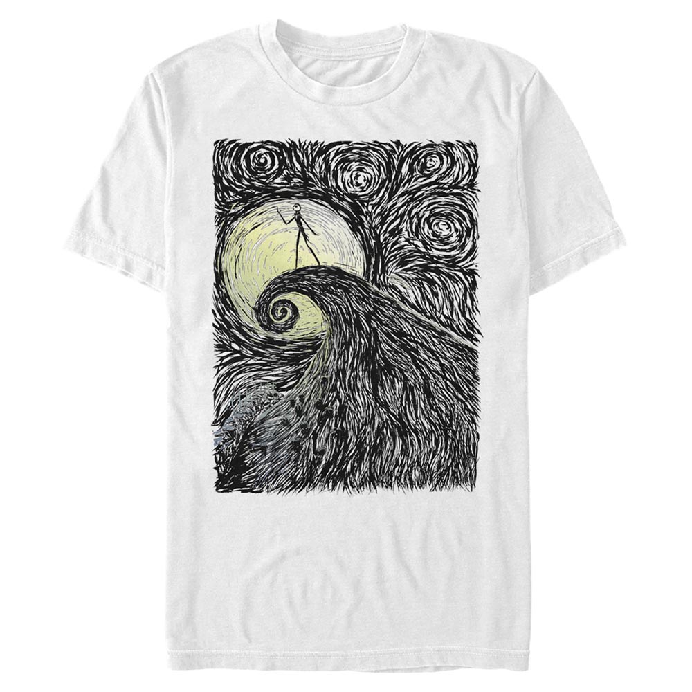 Disney Classics - L'étrange Noël de monsieur Jack - Jack Skellington Spiral Hill - Halloween - Homme T-shirt