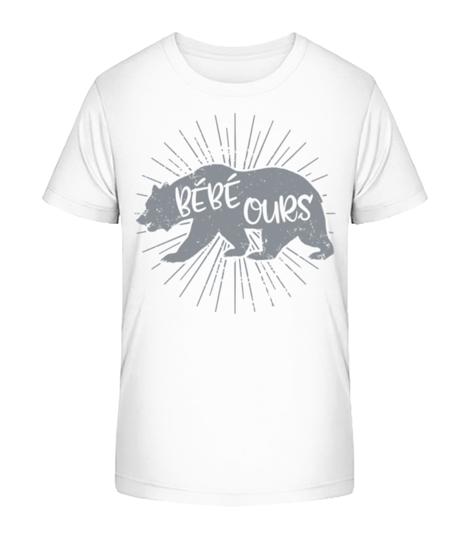 Bébé Ours · T-shirt bio Enfant Stanley Stella 2.0