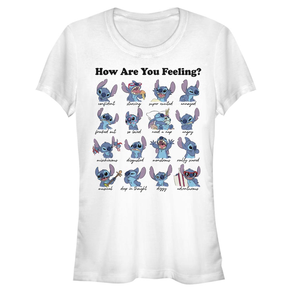 Disney - Lilo & Stitch - Stitch Moods - Femme T-shirt