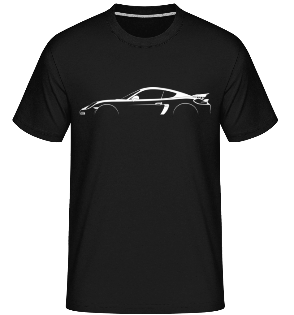 'Porsche Cayman GT4 (981)' Silhouette ·  T-Shirt Shirtinator homme