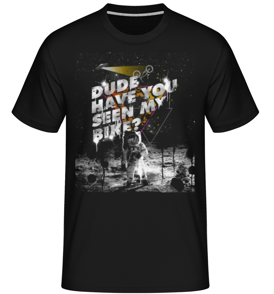 Aperçu: Have You Seen My Bike -  T-Shirt Shirtinator homme - Noir - Devant