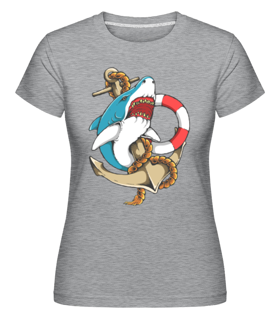 Shark and Anchor ·  T-shirt Shirtinator femme