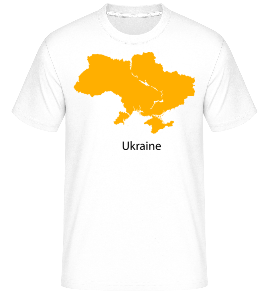 Ukraine Silhouette Yellow ·  T-Shirt Shirtinator homme