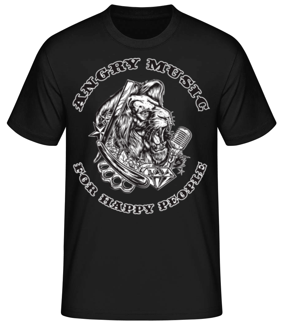 Angry Music Happy People · T-shirt standard Homme
