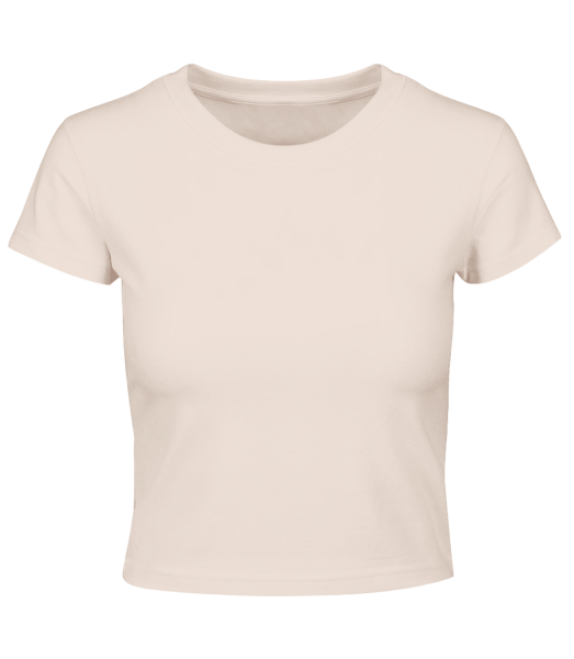 Crop T-Shirt - Rosa - Vorne