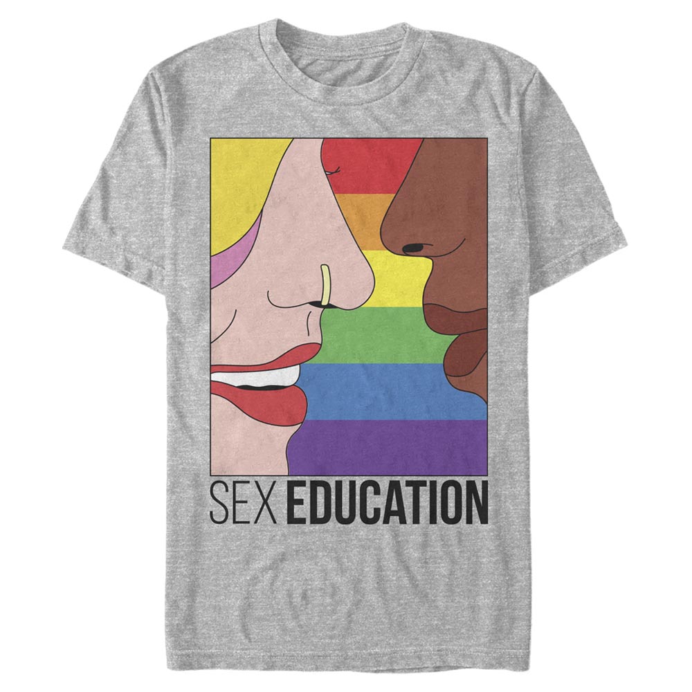 Netflix - Sex Education - Photo de groupe Sex Ed Kiss - Homme T-shirt