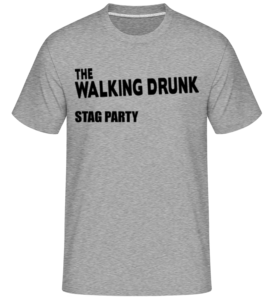 Stag Party The Walking Drunk ·  T-Shirt Shirtinator homme