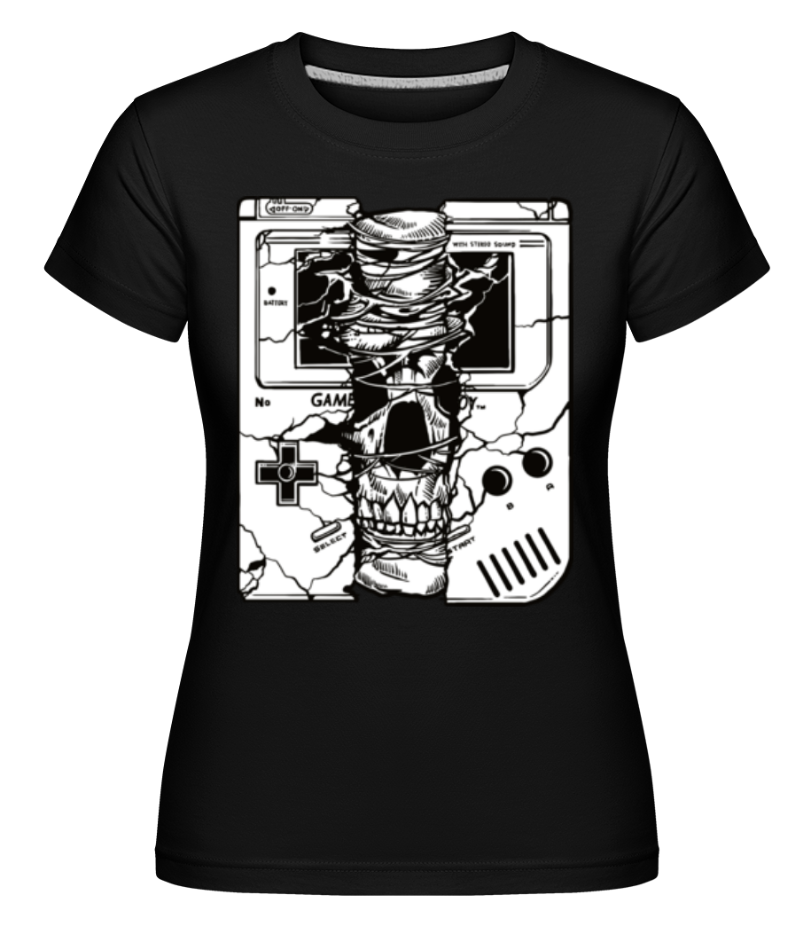 Gameboy Skull ·  T-shirt Shirtinator femme