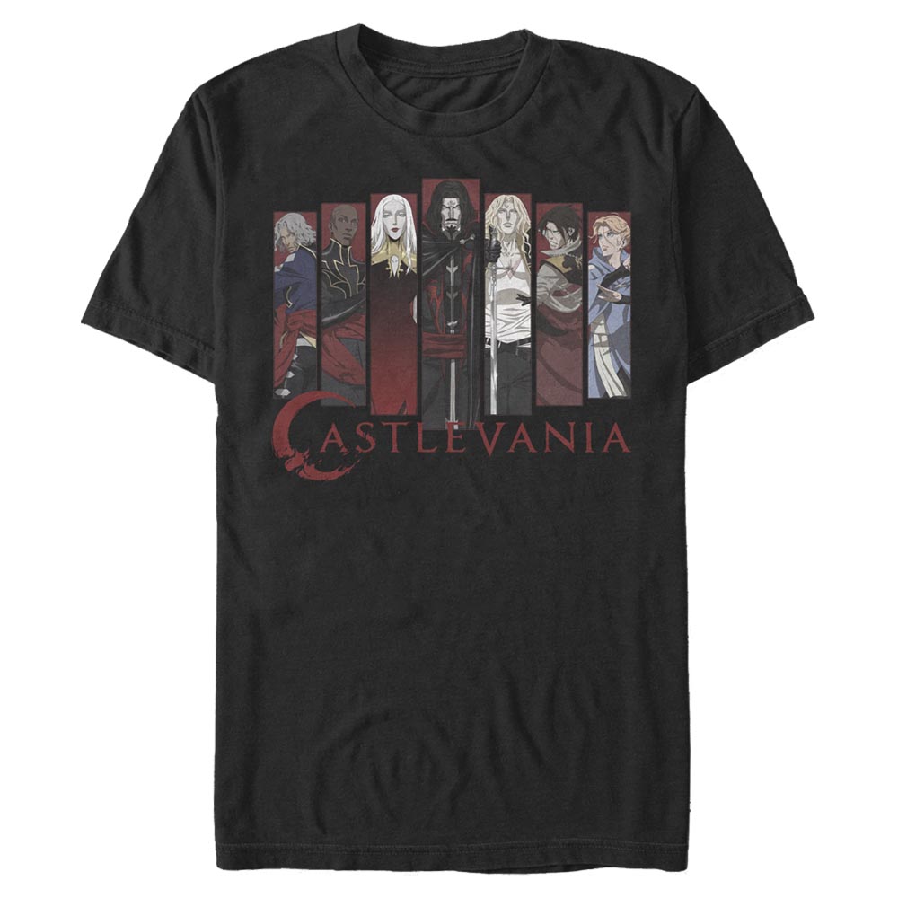 Netflix - Castlevania - Photo de groupe Characters - Homme T-shirt
