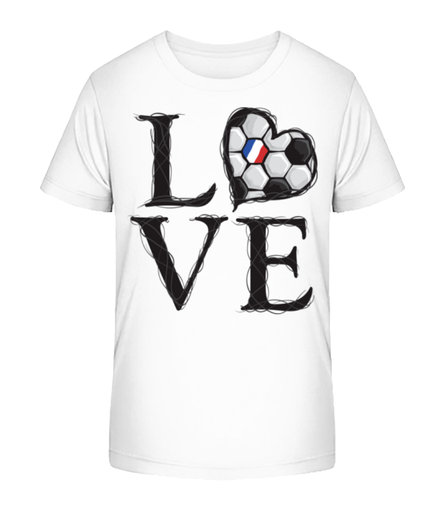 Football Amour France · T-shirt bio Enfant Stanley Stella 2.0