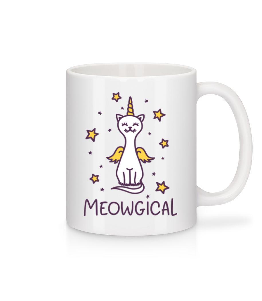 Meowgical · Mug en céramique blanc