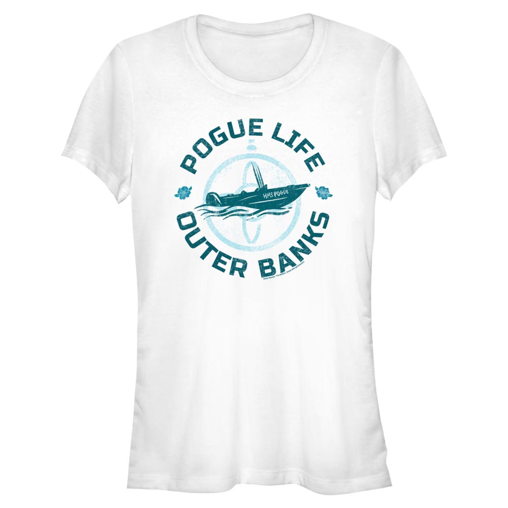 Netflix - Outer Banks - Logo Pogue Life Circle - Femme T-shirt