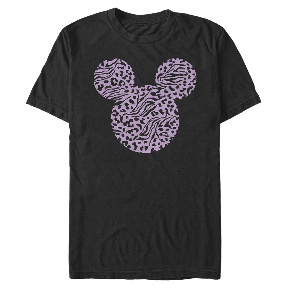 Disney - Mickey Mouse - Mickey Zebra Cheeta Fill - Homme T-shirt