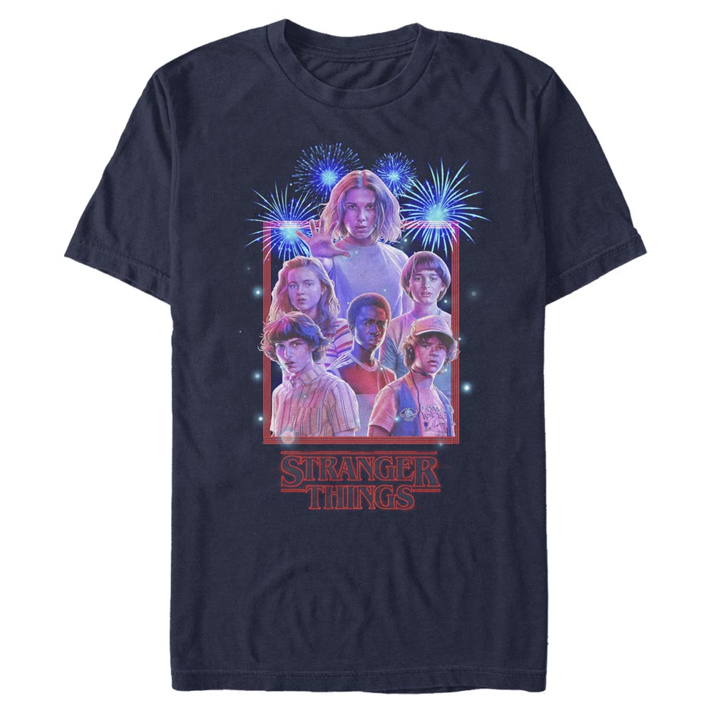 Netflix - Stranger Things - Photo de groupe Stranger Box - Homme T-shirt