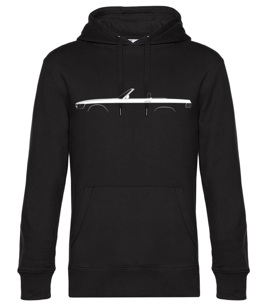 'Mercedes SL R107' Silhouette · Sweat à capuche standard homme