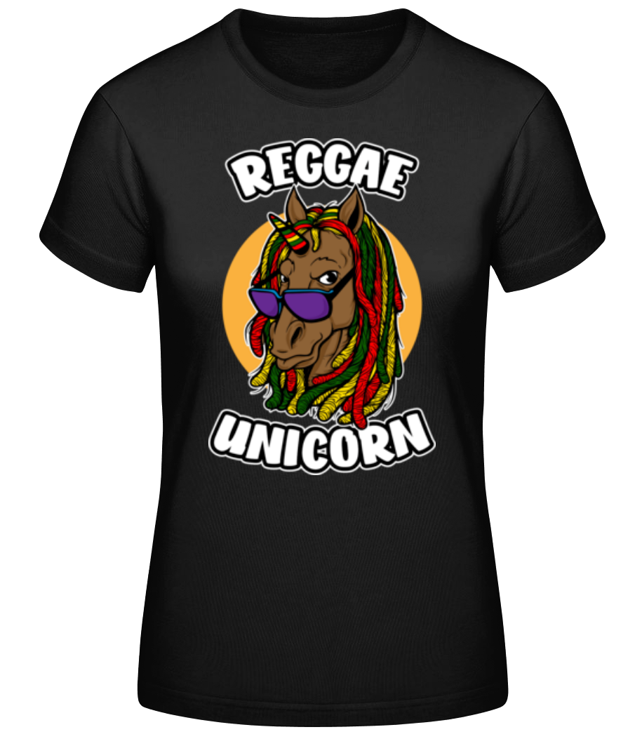 Reggae Unicorn · Frauen Basic T-Shirt