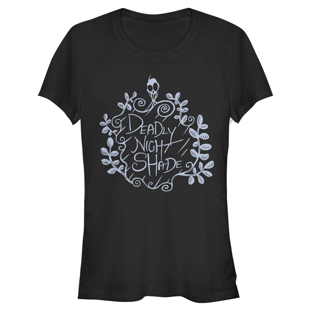 Disney Classics - L'étrange Noël de monsieur Jack - Texte Deadly Night Shade - Halloween - Femme T-shirt
