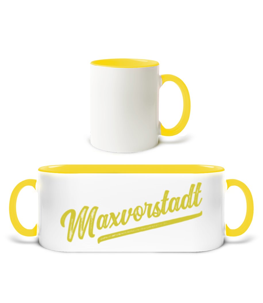 Maxvorstadt Swoosh · Tasse zweifarbig