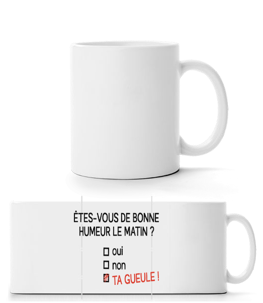 En Télétravail · Mug panorama
