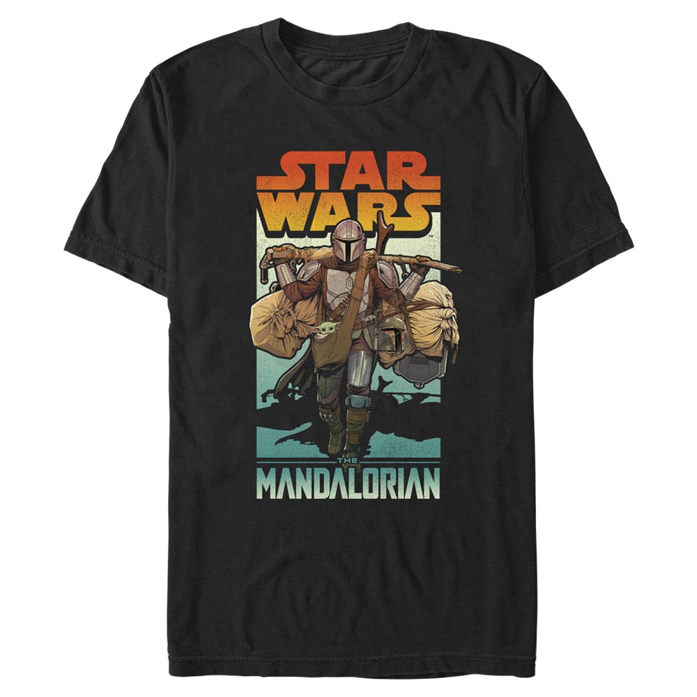 Star Wars - The Mandalorian - Mandalorien Mando on Foot - Homme T-shirt