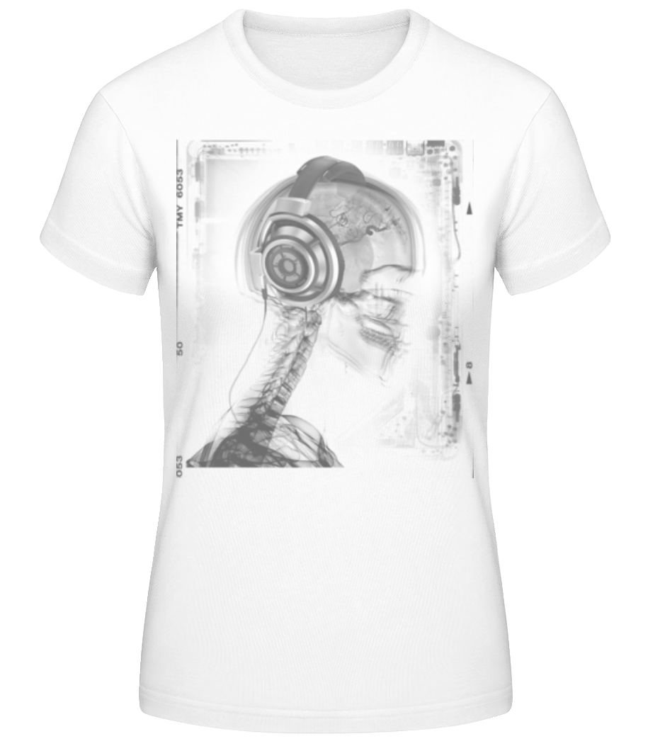 Musique Squelette · T-shirt standard Femme