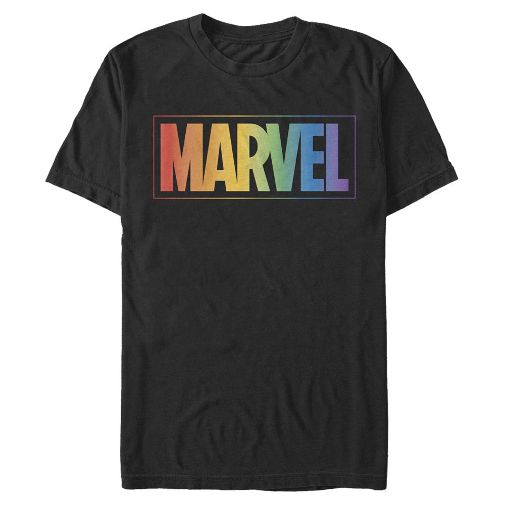 Marvel - Logo Rainbow - Homme T-shirt